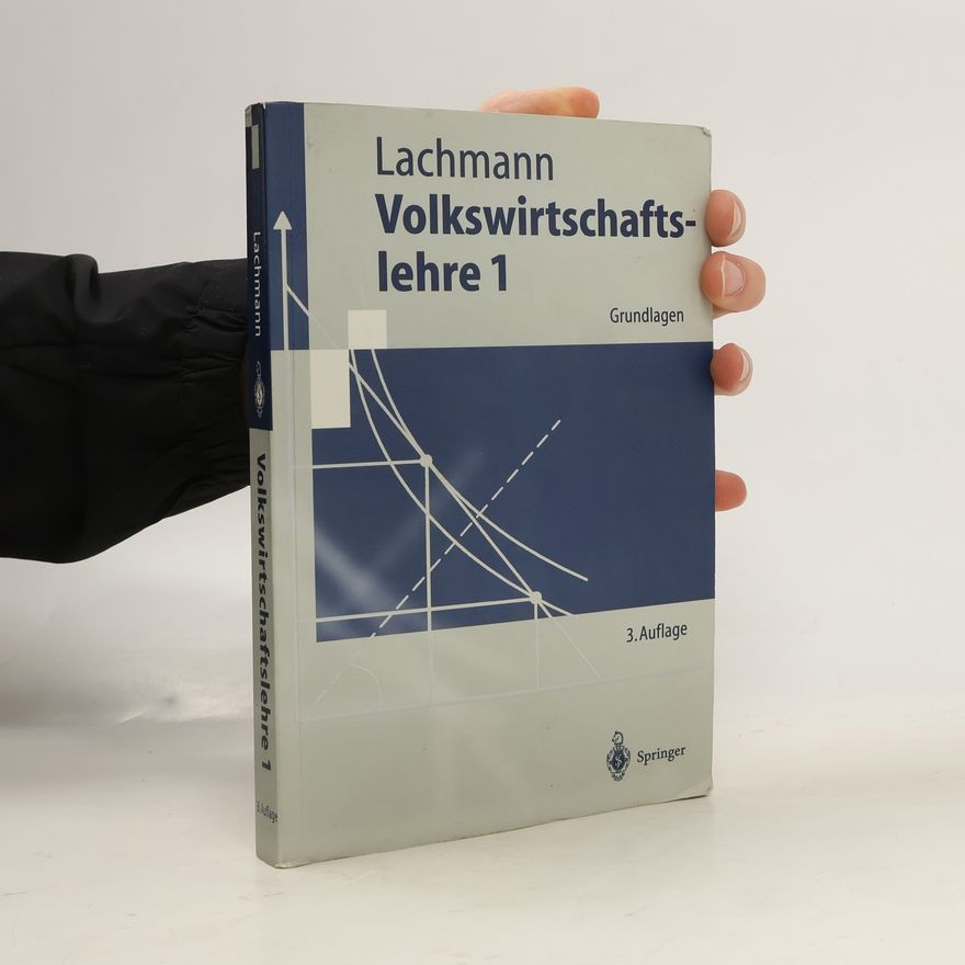 Werner Lachmann Volkswirtschaftslehre 1