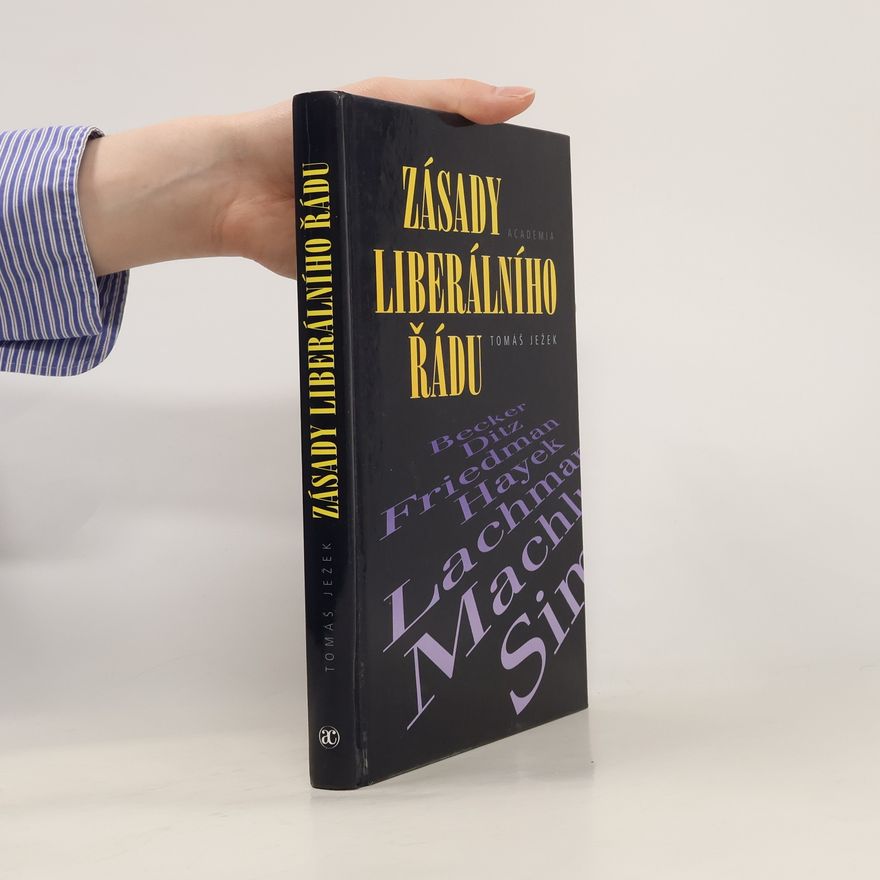 Tomáš Ježek Zásady liberálního řádu