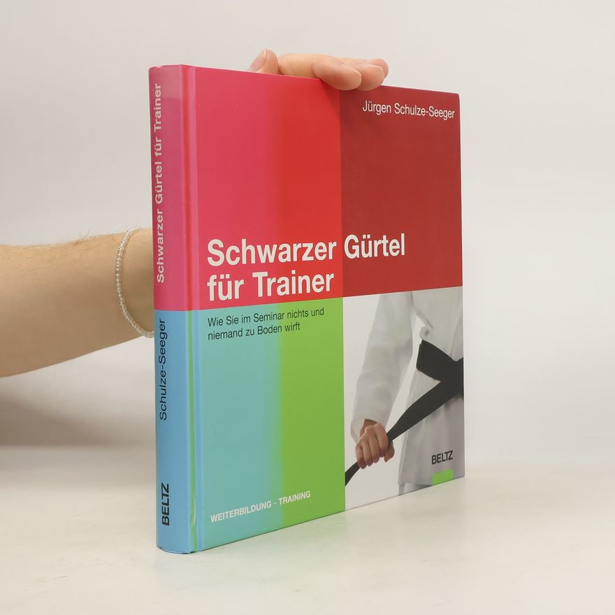 Jürgen Schulze-Seeger Schwarzer Gürtel für Trainer