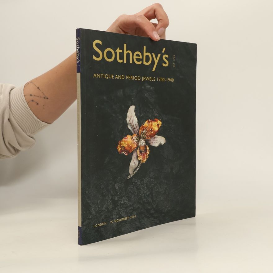 Collectif d'auteurs Sotheby's Antique and Period Jewels 1700-1940