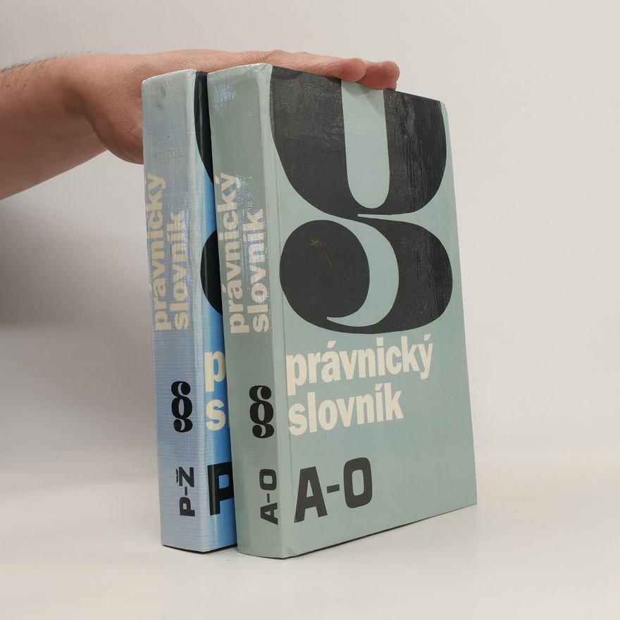 Zdeněk Madar Právnický slovník A-O. P-Ž