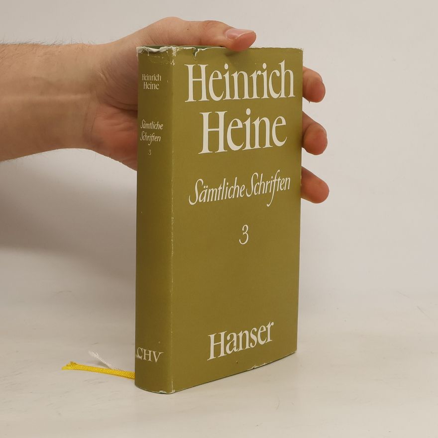 Heinrich Heine Sämtliche Schriften 3
