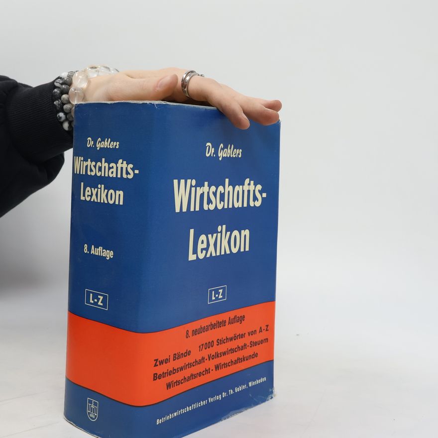 Reinhold Sellien Dr. Gablers Wirtschafts-Lexikon