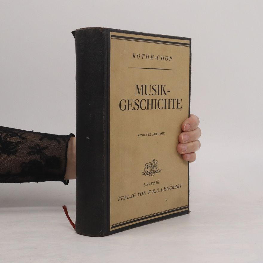 Rudolf František Procházka Abriss der Allgemeinen Musikgeschichte