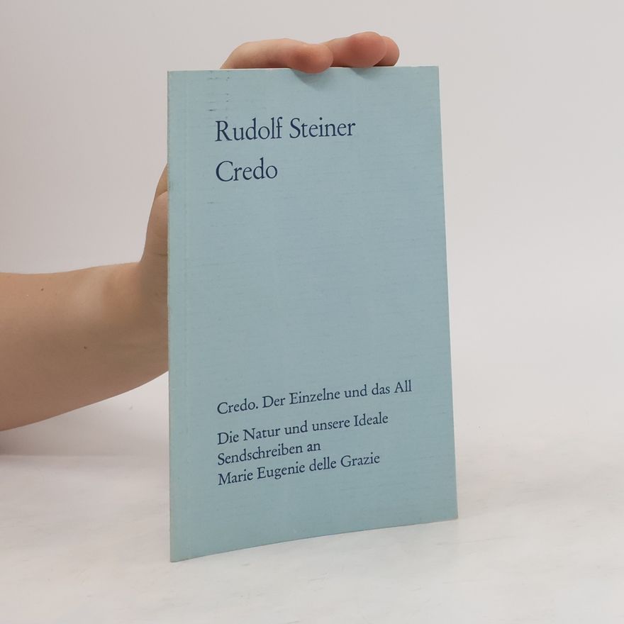 Rudolf Steiner Credo