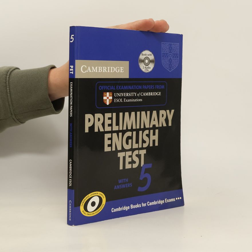 Autores varios Cambridge Preliminary English Test 5 Self-study Pack