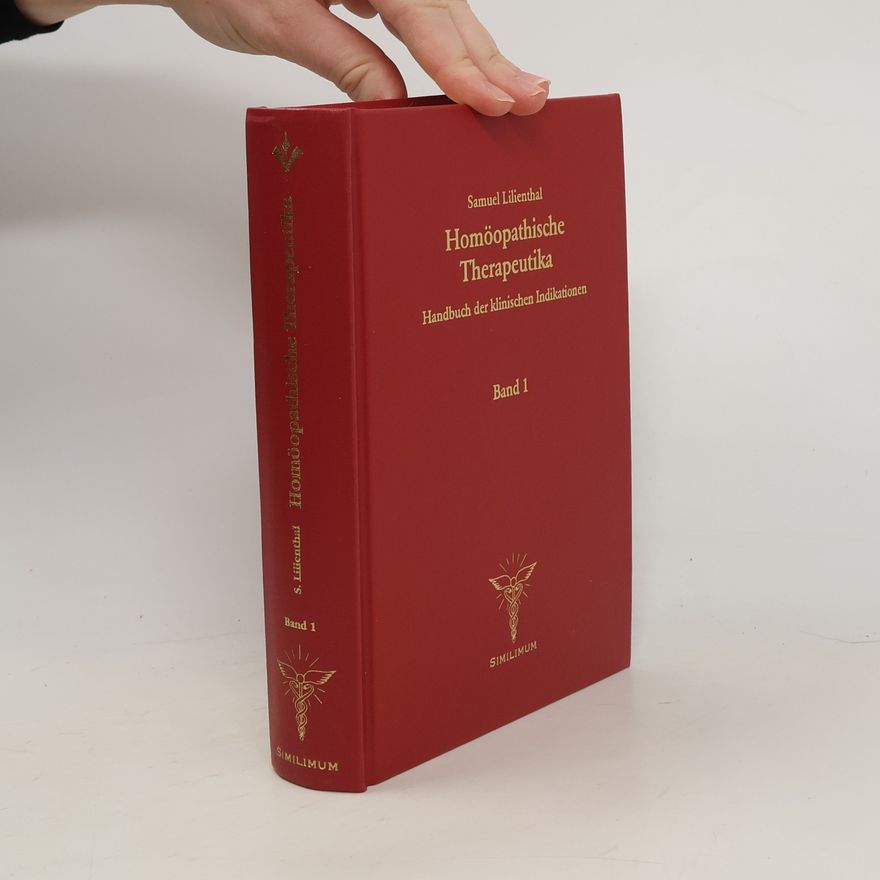 Samuel Lilienthal Homöopathische Therapeutika 1