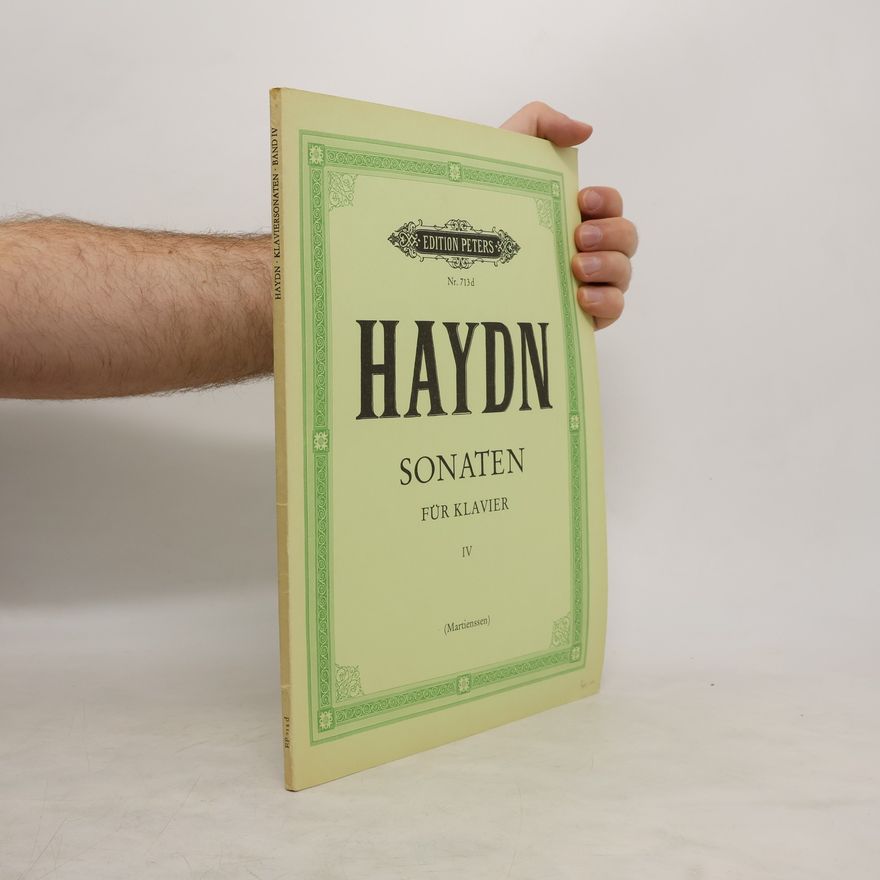 Carl Adolf Martienssen Haydn Sonaten für Klavier IV