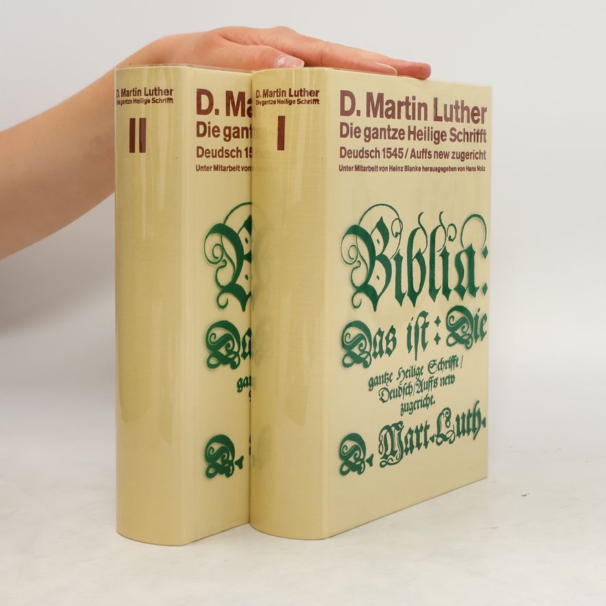 Martin Luther Die gantze Heilige Schrifft I.-II.