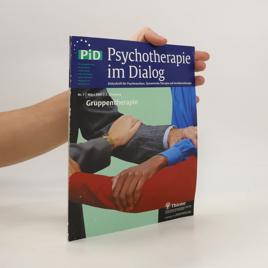 Various authors Psychotherapie im Dialog: Gruppentherapie. Nr. 1. 3/2001