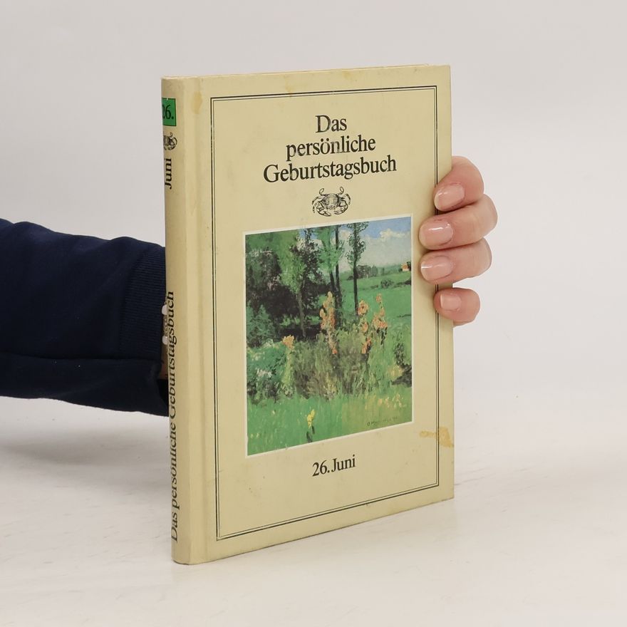 Various authors Das persönliche Geburtstagsbuch
