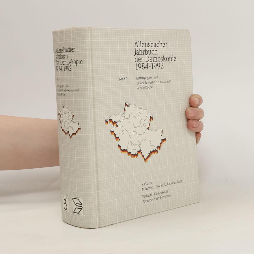 Renate Köcher Allensbacher Jahrbuch der Demoskople 1984-1992