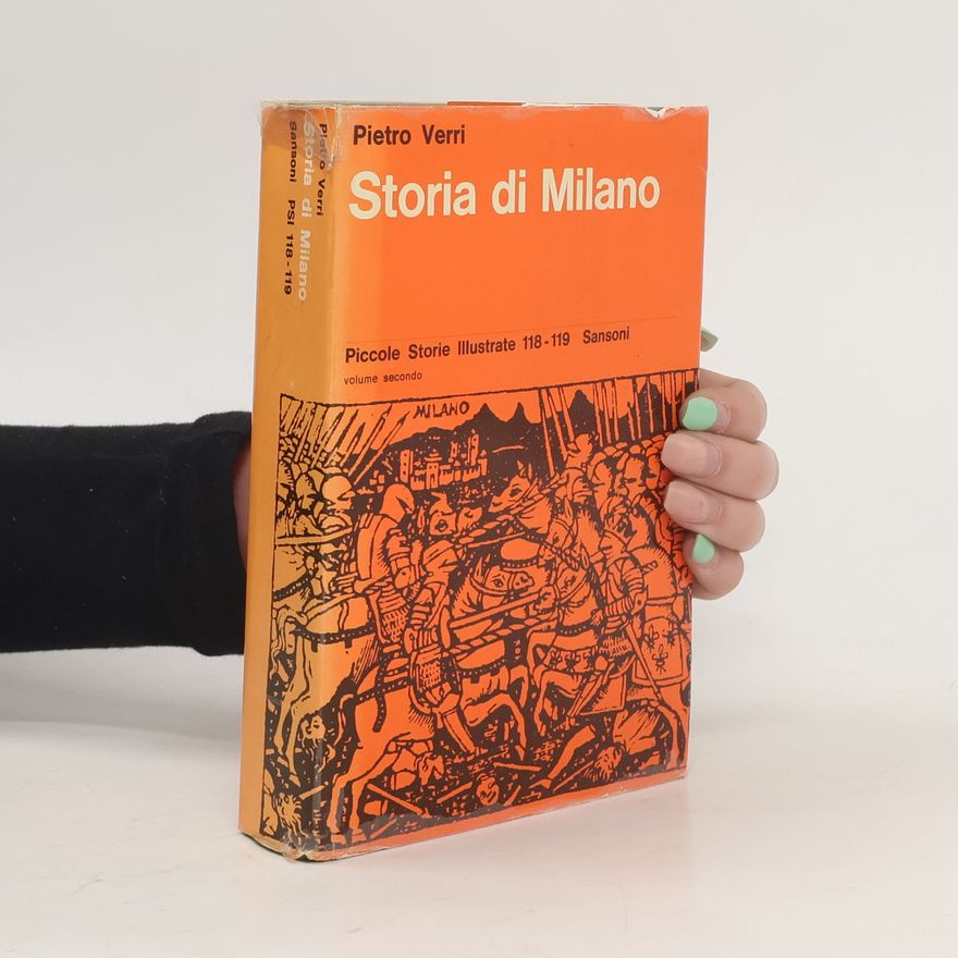Pietro Verri Storia di Milano
