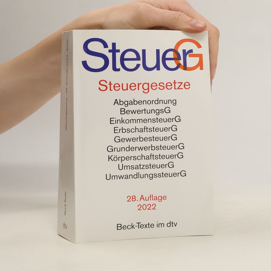 Kolektiv autorů Steuergesetze