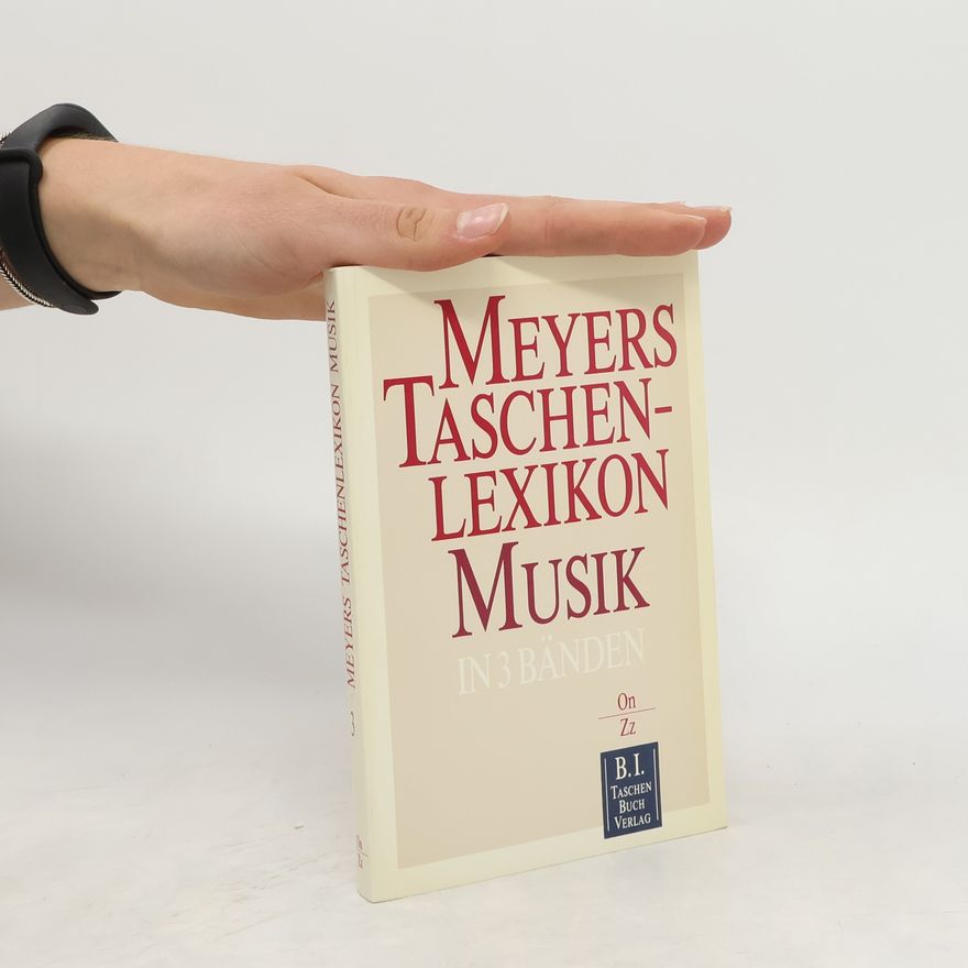 Gerhard Kwiatkowski Meyers Taschenlexikon: Musik 3, On-Zz
