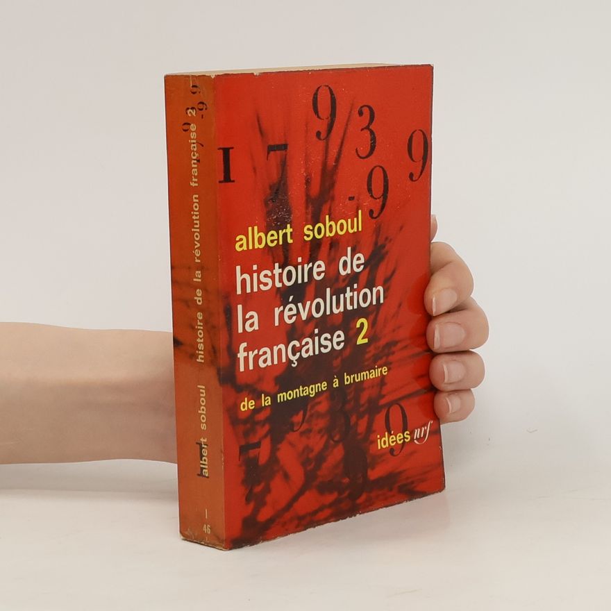 Albert Soboul Histoire de la révolution française 2