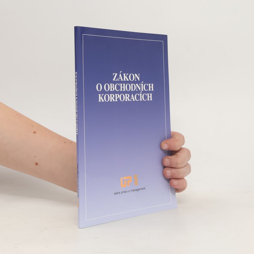 Kolektiv autorů Zákon o obchodních korporacích