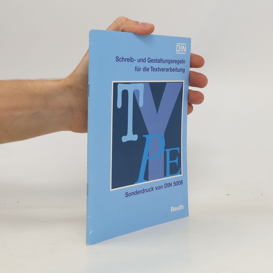 AA.VV. Schreib- und Gestaltungsregeln für die Textverarbeitung