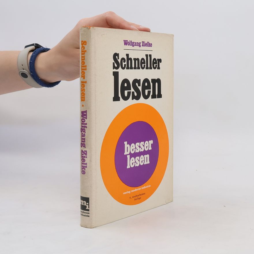 Wolfgang Zielke Schneller lesen. Besser lesen