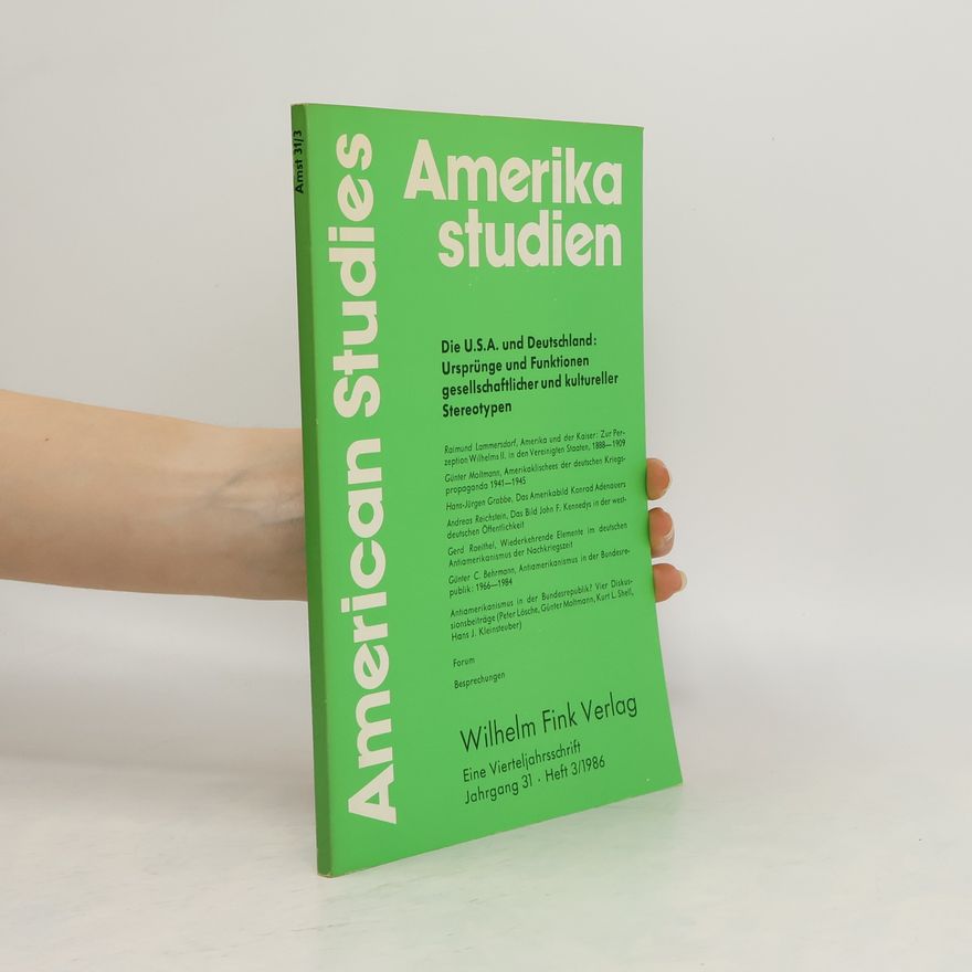 Auteurscollectief Amerikastudien. American Studies
