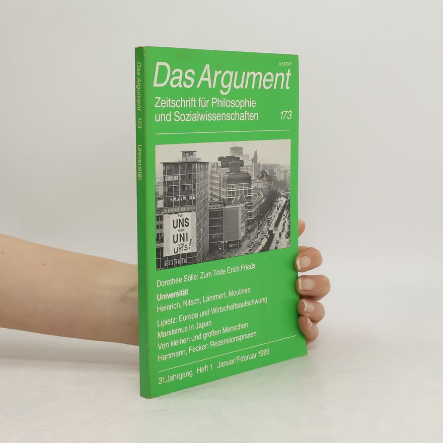 Autorenkollektiv Das Argument 173. Universität