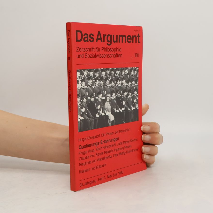 Various authors Das Argument. Heft 3/1990