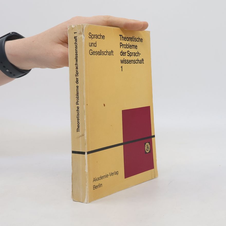 Various authors Theoretische Probleme der Sprachwissenschaft 1