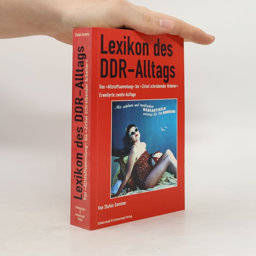 Stefan Sommer Lexikon des Alltags der DDR