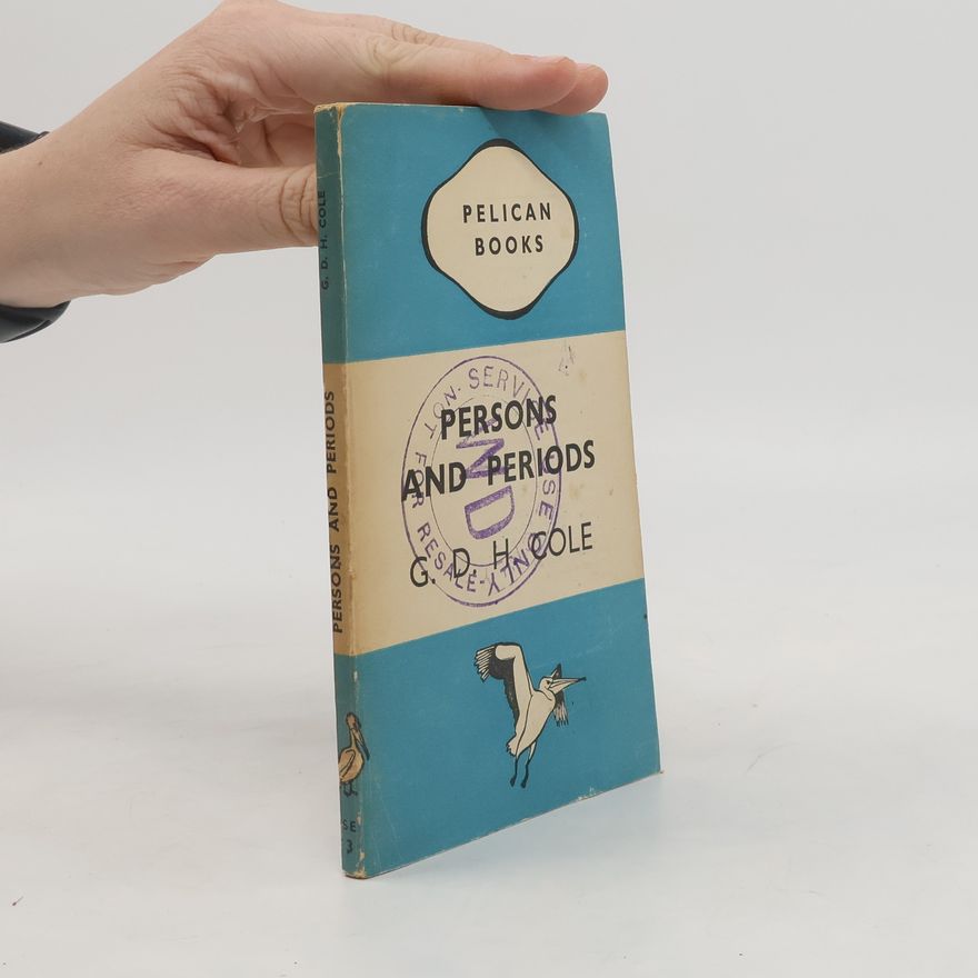 G.D.H. Cole Persons and Periods