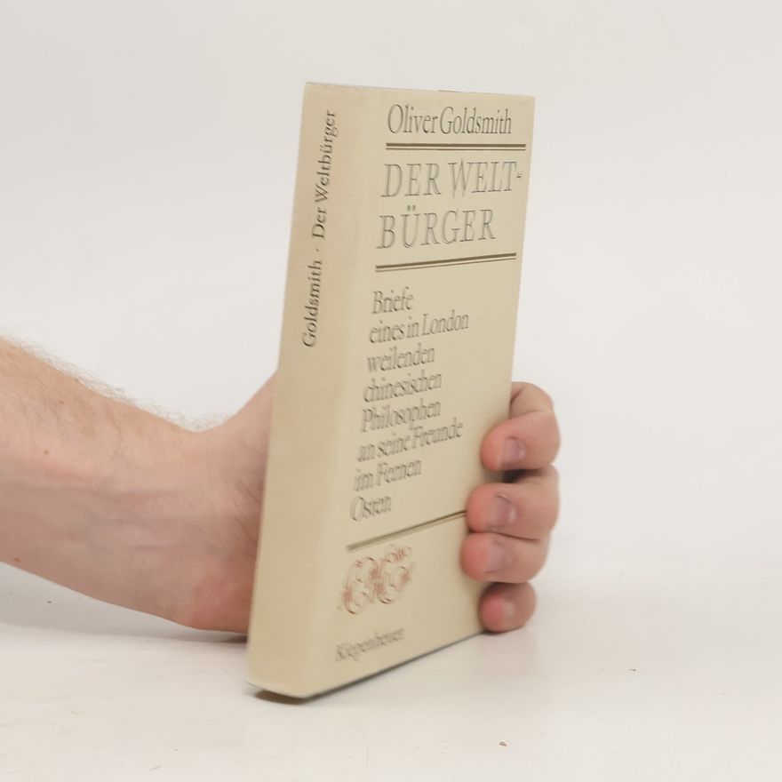 Oliver Goldsmith Der Weltbürger