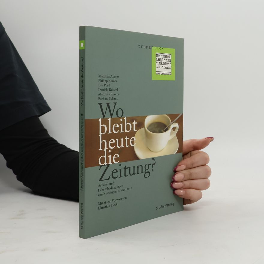 Matthias Aberer Wo bleibt heute die Zeitung?