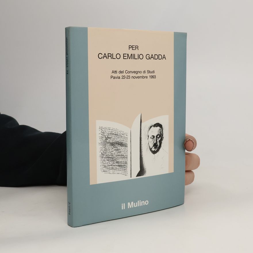 Dante Isella Per Carlo Emilio Gadda