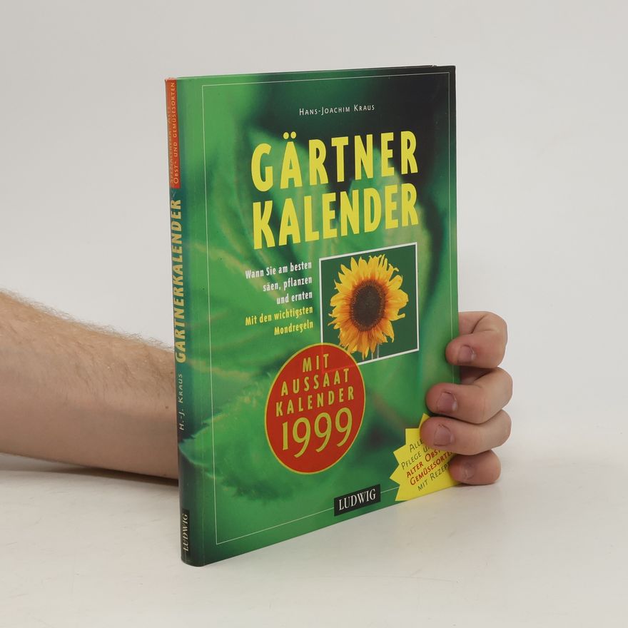 Hans-Joachim Kraus Gärtnerkalender