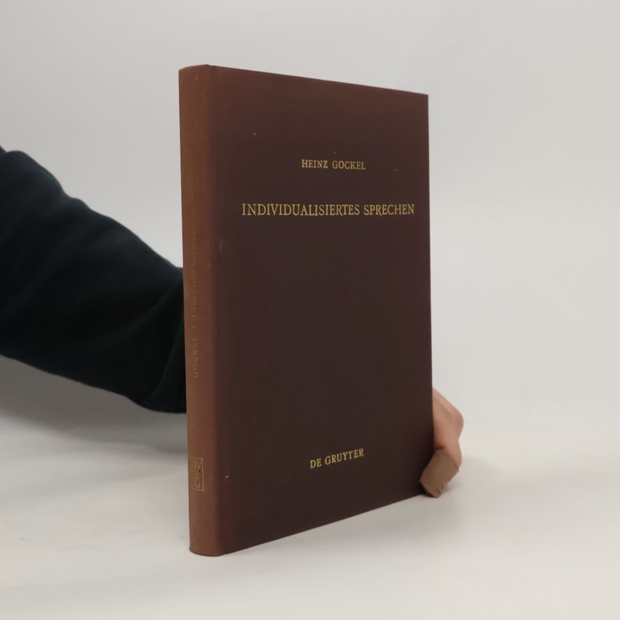 Heinz Gockel Individualisiertes Sprechen