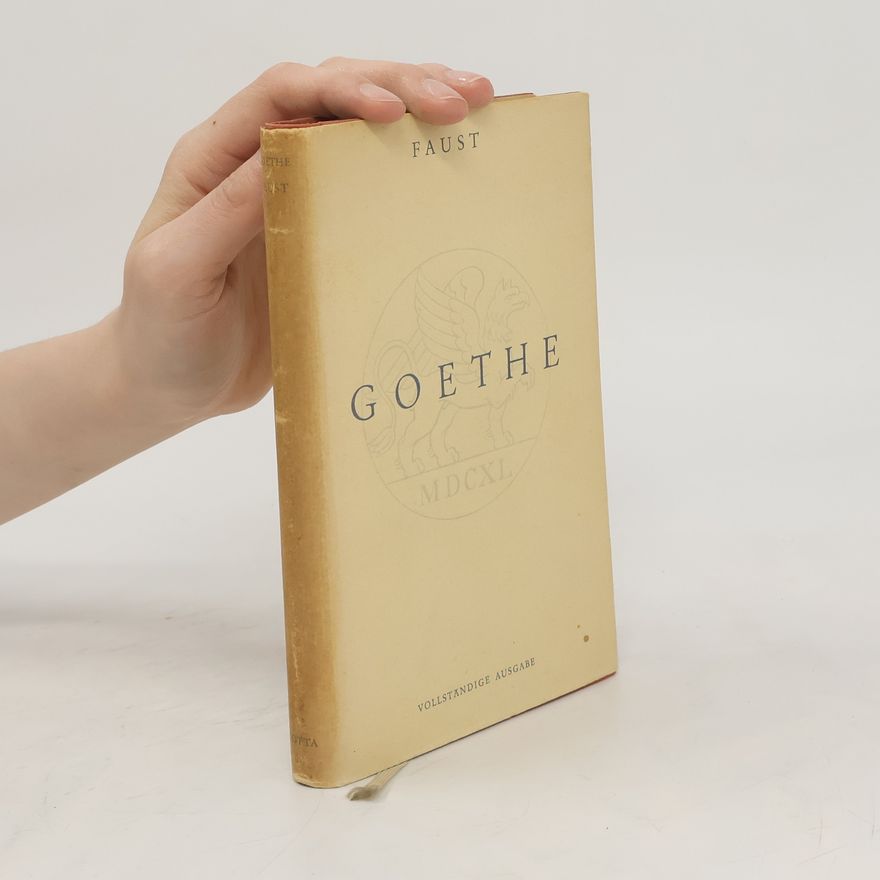 Johann Wolfgang von Goethe Faust