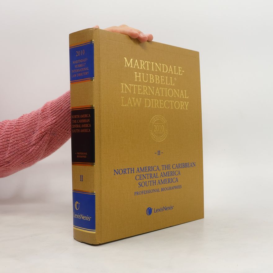 James B. Martindale Martindale-Hubbell International Law Directory 2010