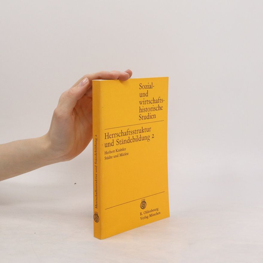 Herbert Knittler Herrschaftsstruktur und Ständebildung 2