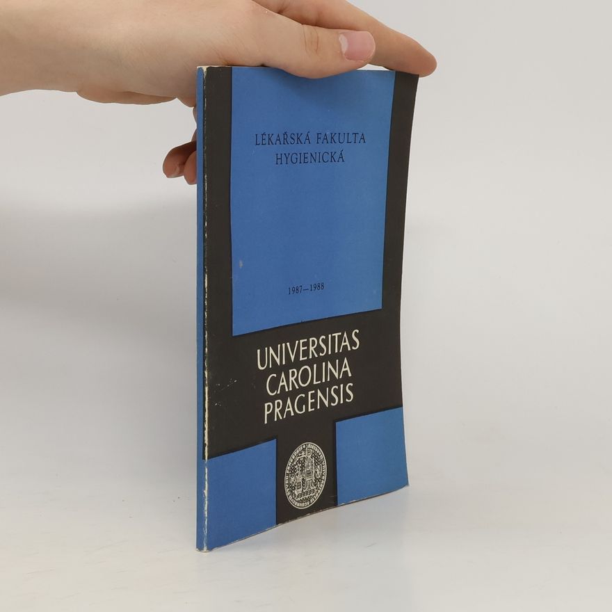 Collectif d'auteurs Universitas Carolina Pragensis 1987-1988