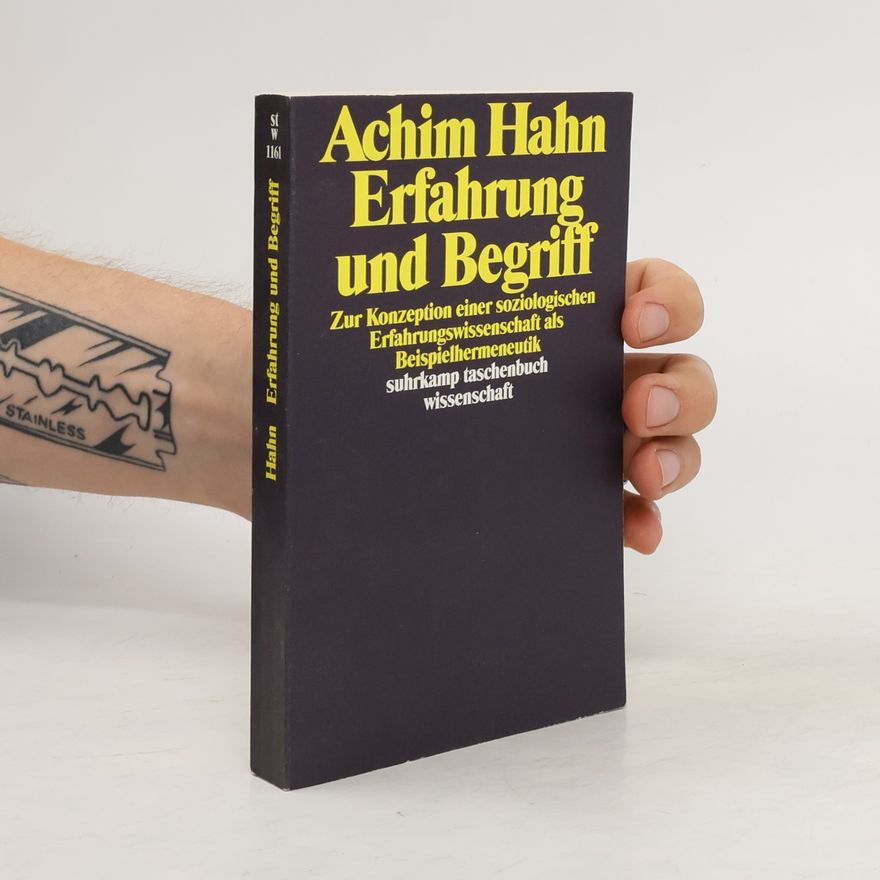 Achim Hahn Erfahrung und Begriff