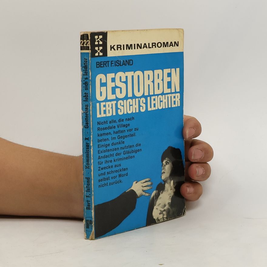 Bert F. Island Gestorben Lebt Sich`s Leichter . Kommissar X