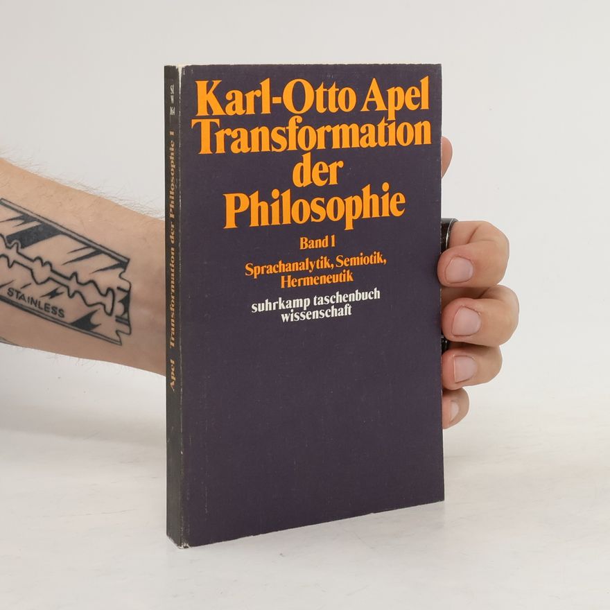 Karl-Otto Apel Transformation der Philosophie