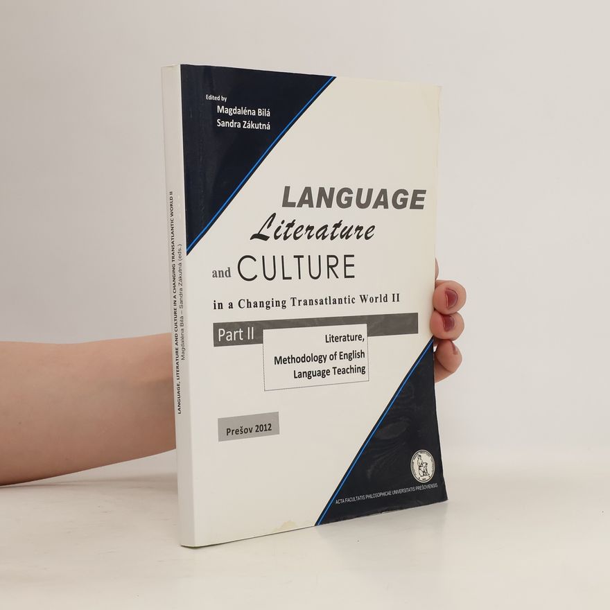 Sandra Zákutná Language, Literature and Culture