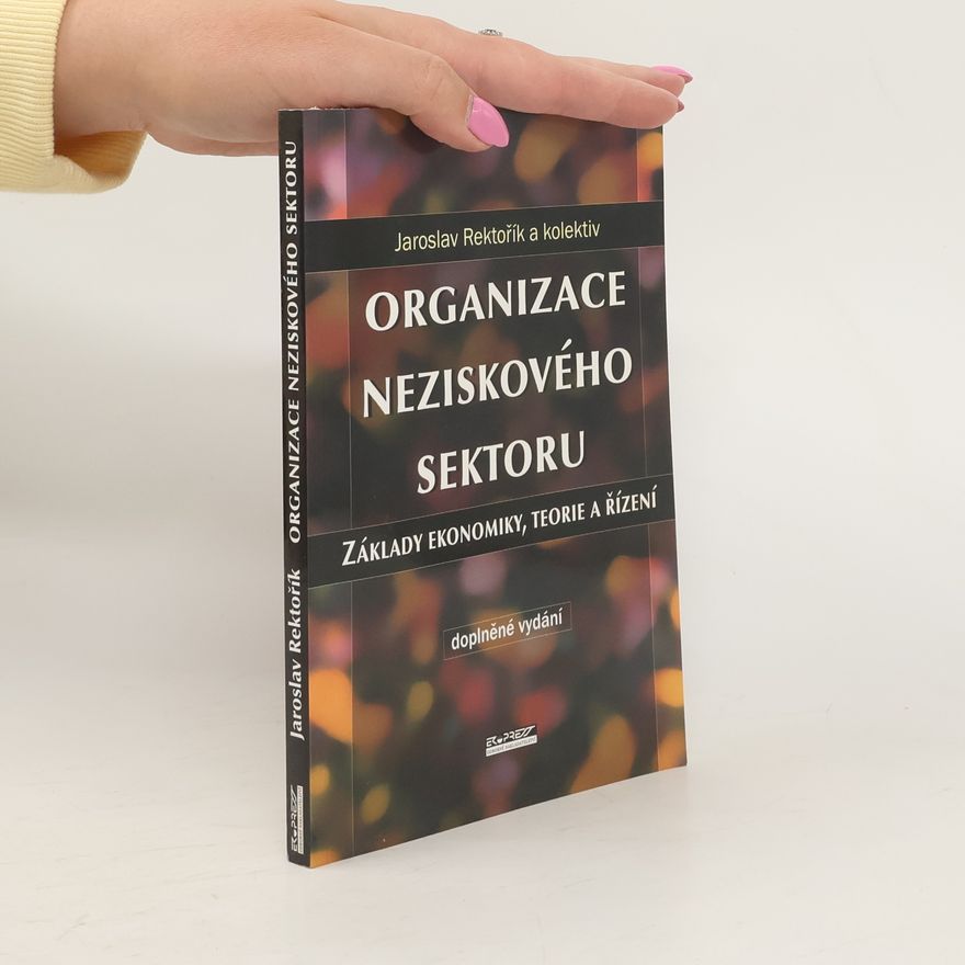 Jaroslav Rektořík Organizace neziskového sektoru