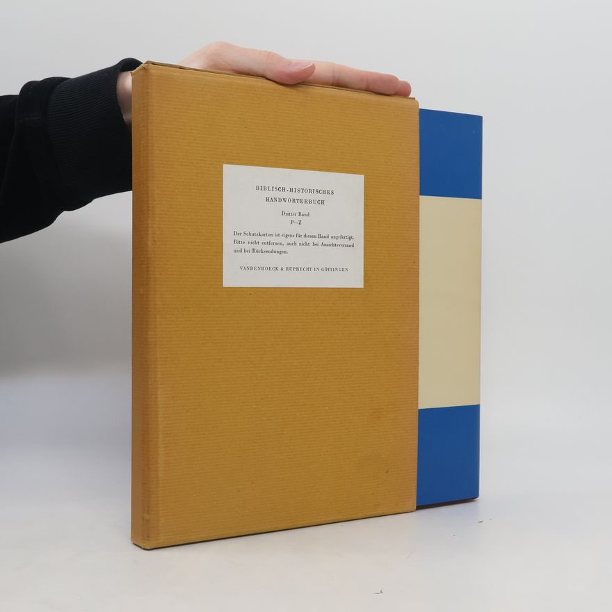 Autorenkollektiv Biblisch-historisches Handwörterbuch. P-Z