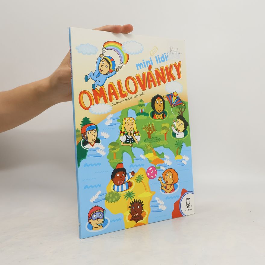 Vendula Hegerová Mini lidičky omalovánky