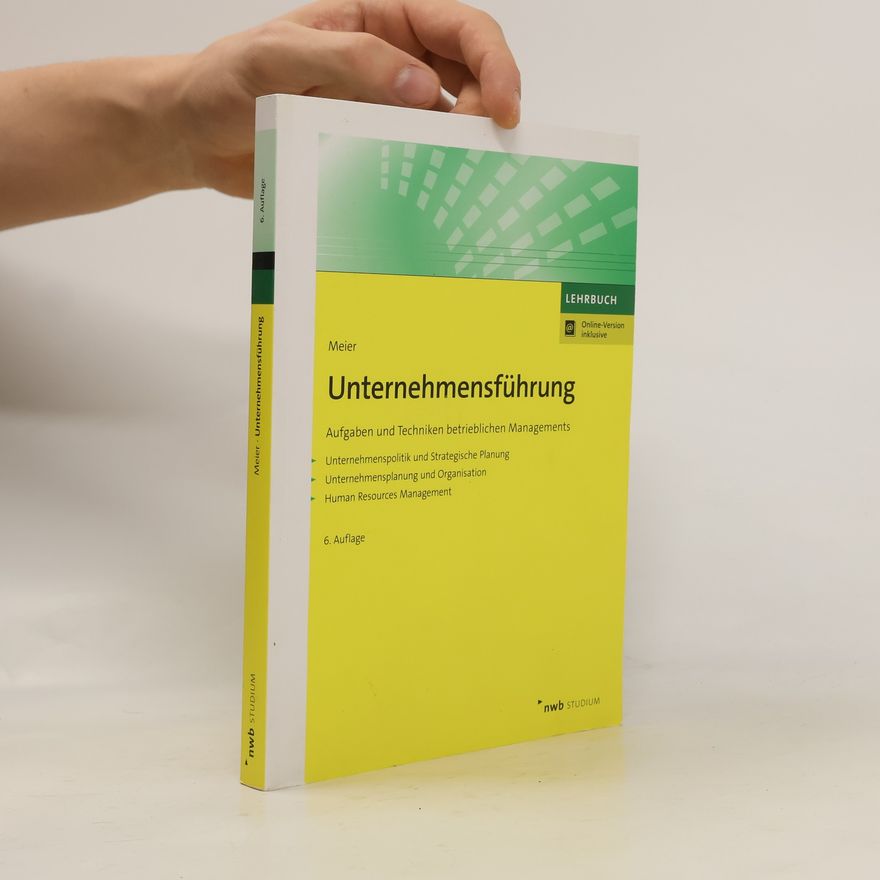 Harald Meier Unternehmensführung