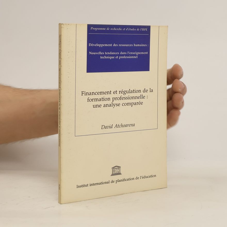 David Atchoarena Le partenariat dans l'enseignement technique et la formation professionnelle