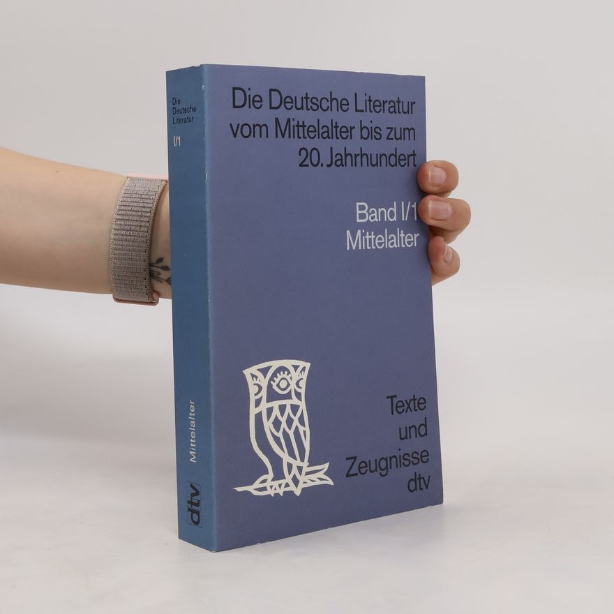 Walther Killy Die deutsche Literatur vom Mittelalter bis zum 20. Jahrhundert I/1