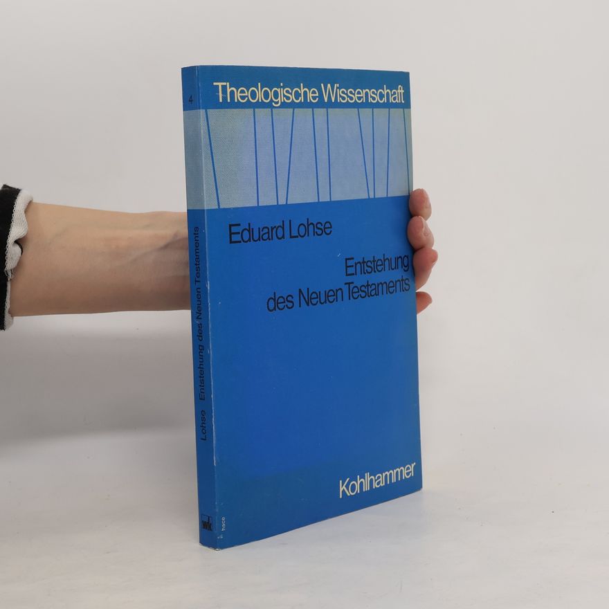Eduard Lohse Entstehung des Neuen Testament