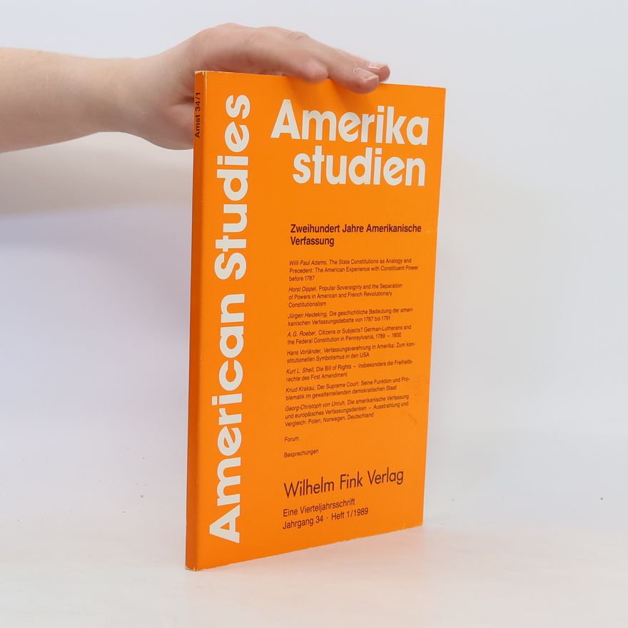 Autorenkollektiv American Studies 1/1989
